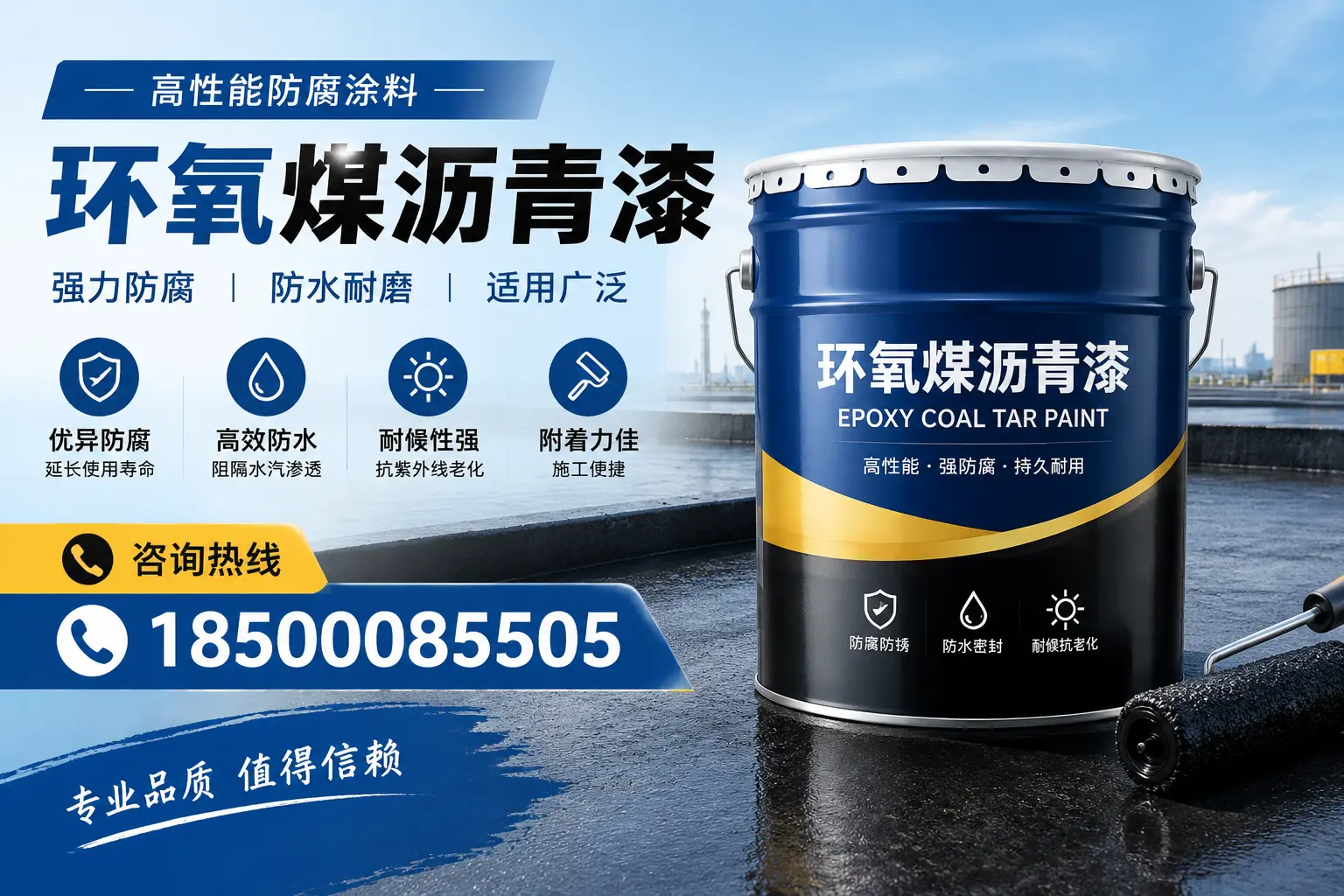 环氧煤沥青漆的主要成分与功能，营口用户深度了解